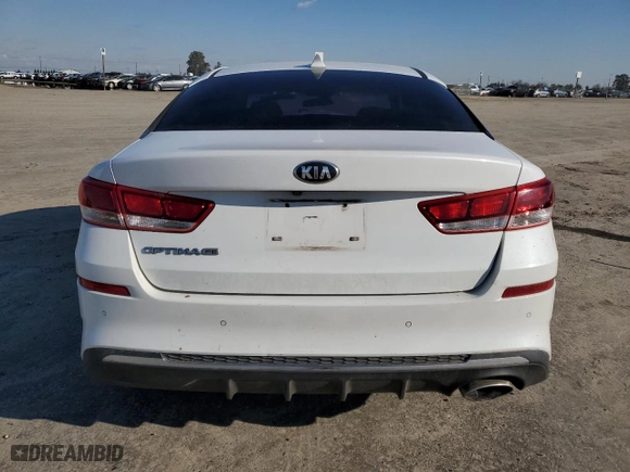 2019 Kia Optima LX with VIN 5XXGT4L38KG281551, listed as a Copart auction lot 48494565 with 80,364 mi miles and Salvage Title. Bid and sale history available at carsss.com. Image 6.