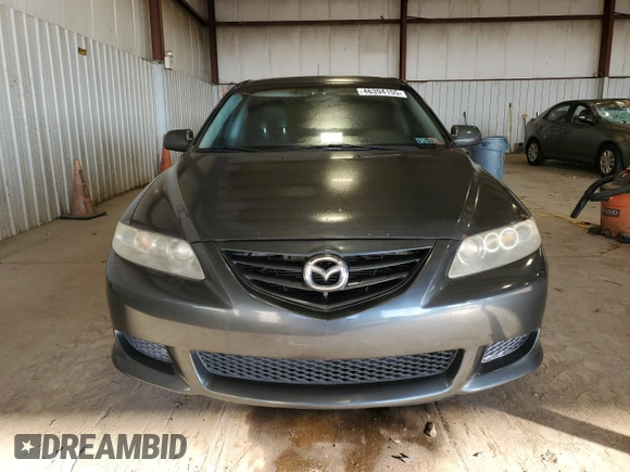 2005 Mazda 6 Sport S with VIN 1YVHP80D555M50599, listed as a Copart auction lot 46394155 with 98,392 mi miles and Salvage Title. Bid and sale history available at DreamBid. Image 5.