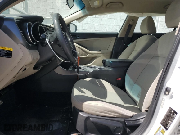 2015 Kia Optima LX with VIN KNAGM4A73F5664551, listed as a Copart auction lot 54159005 with 103,170 mi miles and Salvage Title. Bid and sale history available at carsss.com. Image 7.