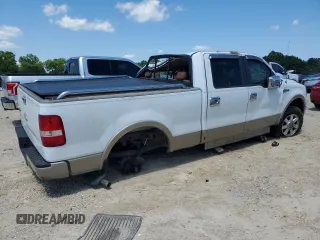 2007 Ford F-150 XLT with VIN 1FTPW14V37KD01921, listed as a Copart auction lot 62876465 with 214,260 mi miles and Salvage title. Bid and sale history available at DreamBid. Image 3.