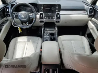2021 Kia Sorento S with VIN KNDRG4LG5M5049495, listed as a Copart auction lot 59712505 with 76,727 mi miles and Salvage title. Bid and sale history available at DreamBid. Image 8.