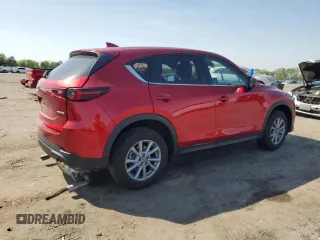 2023 Mazda CX-5 S Select with VIN JM3KFBBM2P0242664, listed as a Copart auction lot 55022895 with 14,129 mi miles and Salvage Title. Bid and sale history available at DreamBid. Image 3.