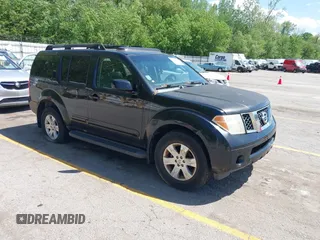 2007 Nissan Pathfinder SE z VIN 5N1AR18W27C613623, wystawiony jako IAAI lot #42272592 z przebiegiem 226 394 mil mil oraz . Historia ofert i sprzedaży dostępna na DreamBid. Obrazek 1.