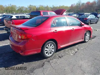 2010 Toyota Corolla with VIN 2T1BU4EE6AC463034, listed as a IAAI auction lot 42142584 with 190,193 mi miles. Bid and sale history available at carsss.com. Image 4.