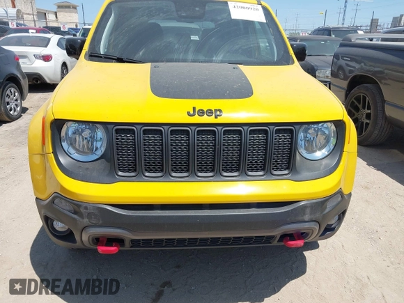 2023 Jeep Renegade Trailhawk with VIN ZACNJDC14PPP66216, listed as a IAAI auction lot 42000920 with 36,048 mi miles and . Bid and sale history available at DreamBid. Image 12.
