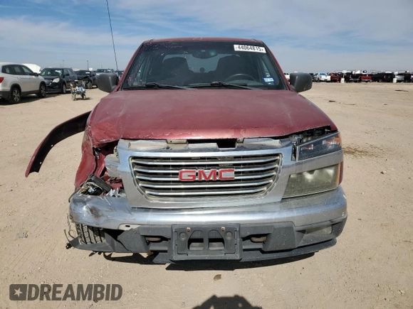 2005 GMC Canyon 1SE SLE Z71 with VIN 1GTDS136158212142, listed as a Copart auction lot 44064815 with 327,579 mi miles and Salvage Title. Bid and sale history available at carsss.com. Image 5.