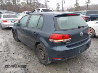 2012 Volkswagen Golf with VIN WVWDB7AJ4CW308026, listed as a IAAI auction lot 41553950 with 151,000 mi miles and . Bid and sale history available at DreamBid. Image 3.