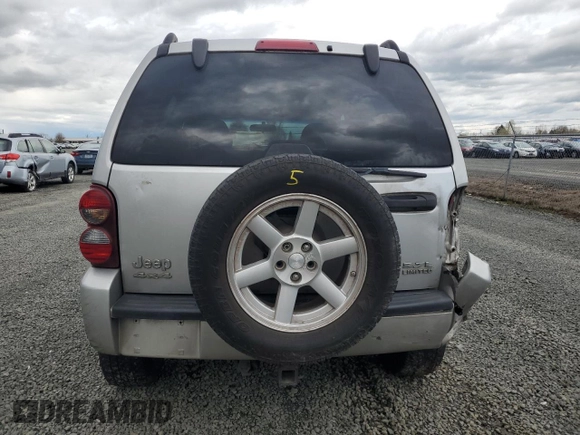 2006 Jeep Liberty Limited z VIN 1J4GL58K86W293252, wystawiony jako Copart lot #51135985 z przebiegiem 165 639 mil mil oraz Szkoda całkowita • Salvage title. Historia ofert i sprzedaży dostępna na DreamBid. Obrazek 6.
