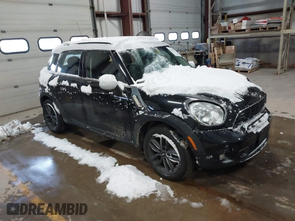 2014 MINI Countryman S with VIN WMWZC5C57EWP39161, listed as a IAAI auction lot 41342912 with 108,459 mi miles and . Bid and sale history available at DreamBid. Image 1.