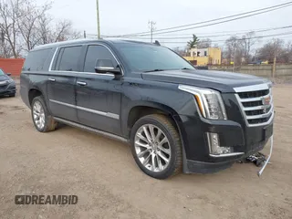 2016 Cadillac Escalade ESV Premium Collection z VIN 1GYS4JKJ6GR346367, wystawiony jako IAAI lot #41277774 z przebiegiem Nie podano mil oraz . Historia ofert i sprzedaży dostępna na DreamBid. Obrazek 1.