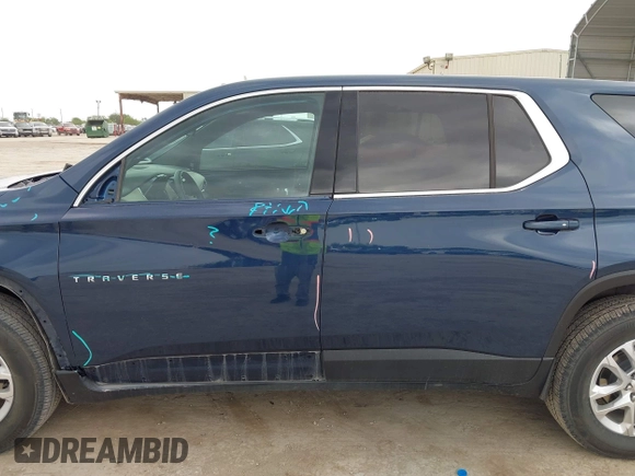 2023 Chevrolet Traverse LS with VIN 1GNERFKW6PJ221839, listed as a IAAI auction lot 42064680 with 41,183 mi miles and . Bid and sale history available at DreamBid. Image 15.