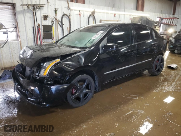 2012 Nissan Sentra S with VIN 3N1AB6AP1CL696410, listed as a Copart auction lot 50416095 with 97,218 mi miles and Salvage Title. Bid and sale history available at DreamBid. Image 1.