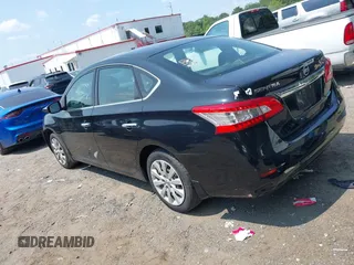 2014 Nissan Sentra S with VIN 3N1AB7APXEL671921, listed as a IAAI auction lot 40106509 with Not Provided miles and . Bid and sale history available at DreamBid. Image 3.
