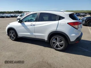 2022 Honda HR-V EX with VIN 3CZRU6H53NM765569, listed as a Copart auction lot 53507074 with 52,180 mi miles and Salvage Title. Bid and sale history available at carsss.com. Image 2.