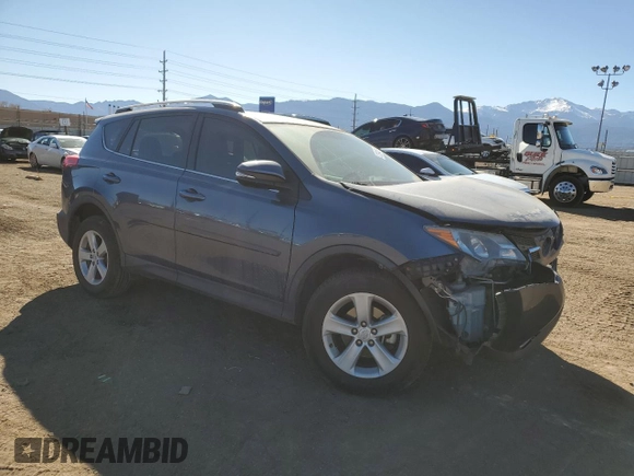 2013 Toyota RAV4 XLE with VIN 2T3RFREV9DW083721, listed as a Copart auction lot 47029435 with 82,263 mi miles and Salvage Title. Bid and sale history available at carsss.com. Image 4.