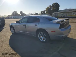2011 Dodge Charger Road/Track with VIN 2B3CL5CT2BH521230, listed as a Copart auction lot 45971615 with 108,015 mi miles and Salvage Title. Bid and sale history available at carsss.com. Image 2.