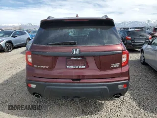2021 Honda Passport Touring with VIN 5FNYF8H96MB018724, listed as a Copart auction lot 47623155 with 23,520 mi miles and Salvage Title. Bid and sale history available at carsss.com. Image 6.