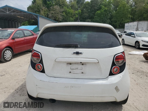 2013 Chevrolet Sonic LS with VIN 1G1JA6SH9D4161803, listed as a Copart auction lot 53885575 with 159,420 mi miles and Clean title. Bid and sale history available at DreamBid. Image 6.