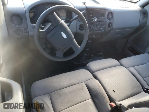 2005 Ford F-150 XL with VIN 1FTRF14W95NA87238, listed as a Copart auction lot 82993744 with 0 mi miles and Salvage Title. Bid and sale history available at carsss.com. Image 8.