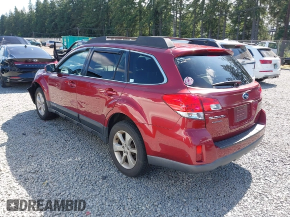2013 Subaru Outback Premium with VIN 4S4BRBCC2D3324082, listed as a IAAI auction lot 42510079 with 129,475 mi miles and . Bid and sale history available at DreamBid. Image 3.