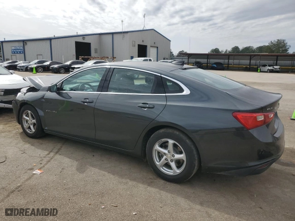 2017 Chevrolet Malibu LS with VIN 1G1ZB5ST5HF287729, listed as a Copart auction lot 45874225 with NaN miles and Salvage Title. Bid and sale history available at carsss.com. Image 2.