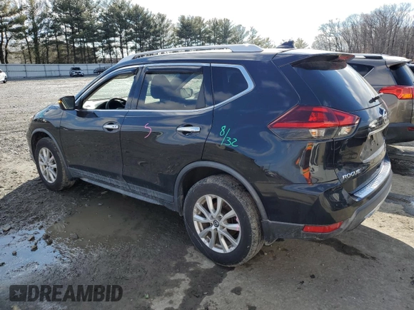 2018 Nissan Rogue SV with VIN KNMAT2MV0JP620028, listed as a Copart auction lot 44685945 with 78,833 mi miles and Salvage Title. Bid and sale history available at DreamBid. Image 2.