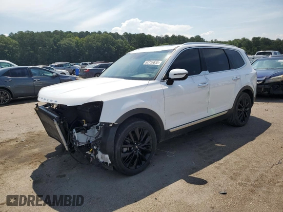 2022 Kia Telluride SX с VIN 5XYP54HC0NG298668, выставлен на аукционе Copart как лот 62716655 с пробегом 48 866 миль миль и Списание • Salvage title. История ставок и продаж доступна на DreamBid. Изображение 1.
