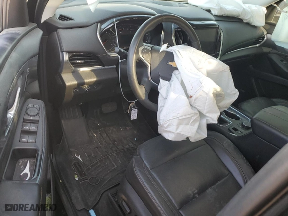 2021 Chevrolet Traverse Premier with VIN 1GNEVKKW5MJ242343, listed as a Copart auction lot 74716704 with 0 mi miles and Salvage Title. Bid and sale history available at carsss.com. Image 8.