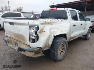 2023 Chevrolet Colorado 4WD Work Truck with VIN 1GCGTBEC7P1268939, listed as a IAAI auction lot 41466813 with 31,329 mi miles. Bid and sale history available at carsss.com. Image 4.