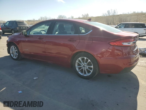 2019 Ford Fusion SE with VIN 3FA6P0LU6KR263901, listed as a Copart auction lot 53055415 with 89,533 mi miles and Clean Title. Bid and sale history available at DreamBid. Image 2.