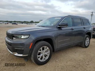 2023 Jeep Grand Cherokee Limited z VIN 1C4RJKBG4P8886474, wystawiony jako Copart lot #53185335 z przebiegiem 32 553 mil mil oraz Czysty tytuł • Clean title. Historia ofert i sprzedaży dostępna na DreamBid. Obrazek 1.