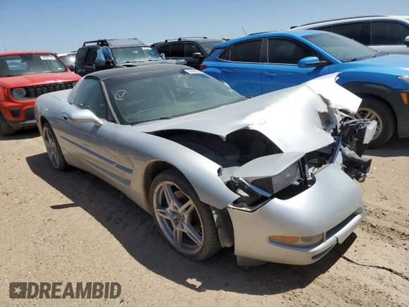 1999 Chevrolet Corvette with VIN 1G1YY22G7X5118599, listed as a Copart auction lot 56498334 with 0 mi miles and Salvage Title. Bid and sale history available at carsss.com. Image 4.