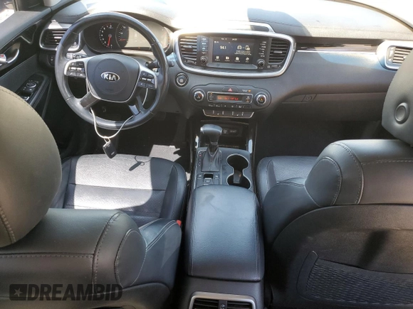 2019 Kia Sorento EX Sport with VIN 5XYPH4A57KG609835, listed as a Copart auction lot 52255335 with 101,927 mi miles and Non repairable. Bid and sale history available at DreamBid. Image 8.