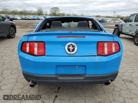 2011 Ford Mustang V6 with VIN 1ZVBP8AM4B5105891, listed as a Copart auction lot 53941285 with 140,521 mi miles and Clean Title. Bid and sale history available at carsss.com. Image 6.