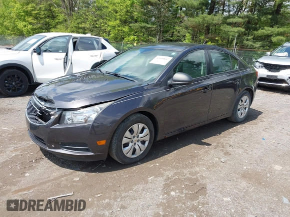 2014 Chevrolet Cruze LS with VIN 1G1PA5SG2E7441753, listed as a IAAI auction lot 42199847 with 93,624 mi miles and . Bid and sale history available at DreamBid. Image 2.