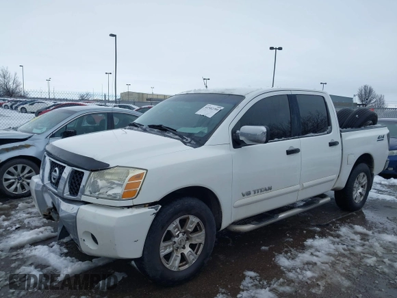 2004 Nissan Titan LE with VIN 1N6AA07B54N513193, listed as a IAAI auction lot 41502380 with 193,878 mi miles and . Bid and sale history available at DreamBid. Image 2.