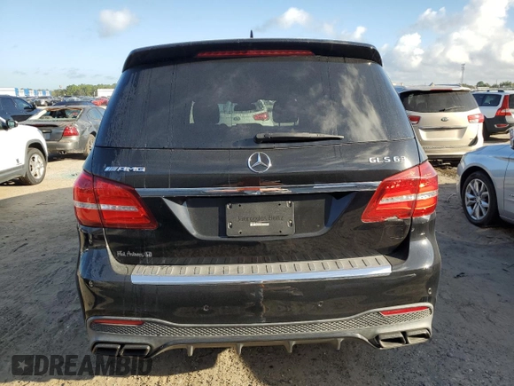 2018 Mercedes-Benz GLS with VIN 4JGDF7FE1JB079594, listed as a Copart auction lot 74465294 with 81,830 mi miles and Clean Title. Bid and sale history available at carsss.com. Image 6.