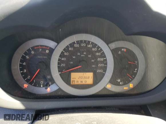 2012 Toyota RAV4 Sport with VIN 2T3RK4DV9CW070868, listed as a Copart auction lot 48122065 with 203,681 mi miles and Salvage title. Bid and sale history available at DreamBid. Image 9.