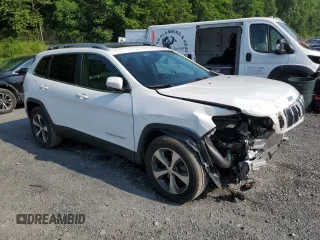 2019 Jeep Cherokee Limited with VIN 1C4PJMDX1KD293624, listed as a Copart auction lot 61102005 with 57,321 mi miles and Salvage title. Bid and sale history available at DreamBid. Image 4.