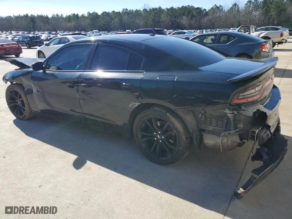 2018 Dodge Charger SXT with VIN 2C3CDXBG5JH135870, listed as a Copart auction lot 45706285 with 188,668 mi miles and Salvage Title. Bid and sale history available at carsss.com. Image 2.
