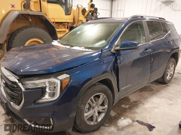 2023 GMC Terrain SLE with VIN 3GKALTEG4PL175792, listed as a IAAI auction lot 41322070 with 15,676 mi miles. Bid and sale history available at carsss.com. Image 16.