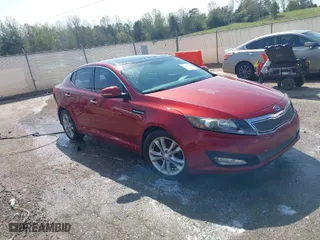 2012 Kia Optima EX with VIN 5XXGN4A72CG043809, listed as a IAAI auction lot 41920663 with 273,509 mi miles. Bid and sale history available at carsss.com. Image 1.