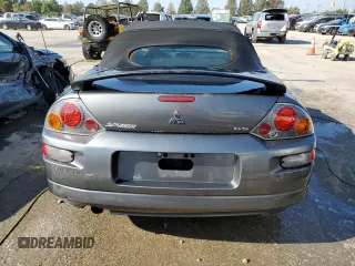 2004 Mitsubishi Eclipse GS with VIN 4A3AE45GX4E051045, listed as a Copart auction lot 71990174 with 175,736 mi miles and Salvage Title. Bid and sale history available at carsss.com. Image 6.