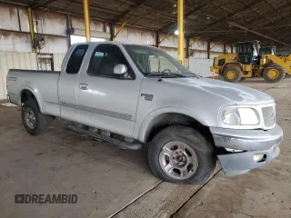 1999 Ford F-150 XL with VIN 1FTRX18LXXKA45520, listed as a Copart auction lot 45575825 with 0 mi miles and Salvage Title. Bid and sale history available at carsss.com. Image 4.