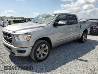 2019 Ram 1500 Big Horn/Lone Star with VIN 1C6RRFFG2KN753255, listed as a Copart auction lot 52512365 with 69,048 mi miles and Salvage Title. Bid and sale history available at carsss.com. Image 1.