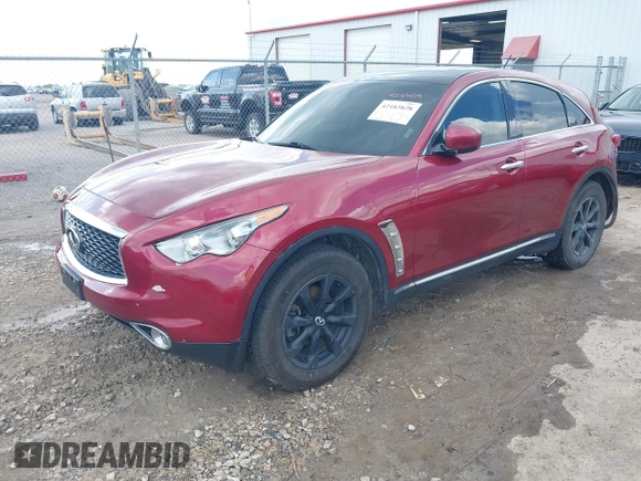 2017 Infiniti QX70 с VIN JN8CS1MW6HM413089, выставлен на аукционе IAAI как лот 42183828 с пробегом 121 920 миль миль и . История ставок и продаж доступна на DreamBid. Изображение 17.