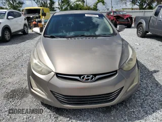 2014 Hyundai Elantra SE with VIN 5NPDH4AE3EH474370, listed as a Copart auction lot 62988025 with 87,653 mi miles and Salvage title. Bid and sale history available at DreamBid. Image 5.