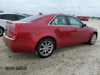 2009 Cadillac CTS AWD w/1SA with VIN 1G6DG577990129125, listed as a Copart auction lot 74053194 with 0 mi miles and Salvage Title. Bid and sale history available at carsss.com. Image 3.