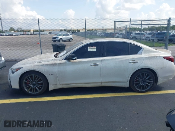 2019 Infiniti Q50 Red Sport 400 с VIN JN1FV7AP4KM760365, выставлен на аукционе IAAI как лот 42437474 с пробегом 90 225 миль миль и . История ставок и продаж доступна на DreamBid. Изображение 14.