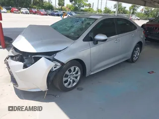 2024 Toyota Corolla LE with VIN 5YFB4MDE3RP153470, listed as a IAAI auction lot 42333966 with 26,770 mi miles and . Bid and sale history available at DreamBid. Image 18.
